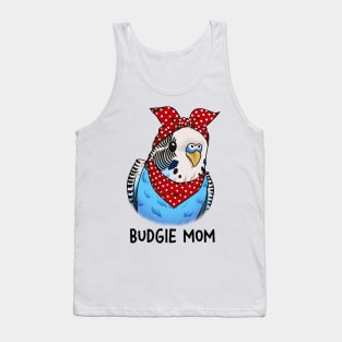 Budgie Mama Love: A Heartwarming Design for Parrot Parents Tank Top